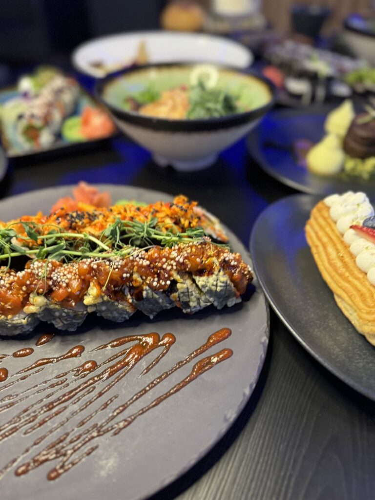 Sushi z łososiem